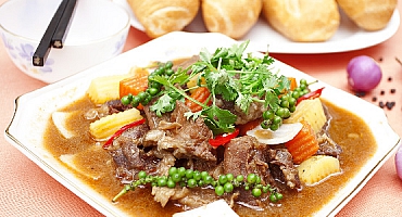 Thực đơn món bò