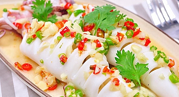 Thực đơn món mực